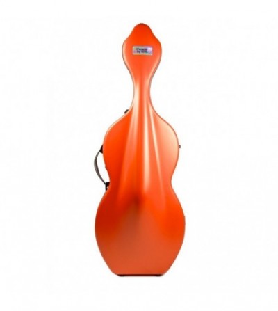 Estuche cello Bam Shamrock Hightech 1003XLW con ruedas Naranja 4/4