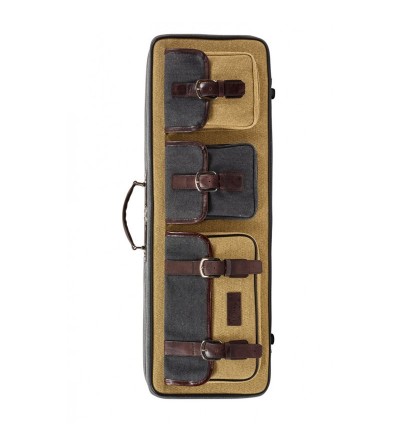 Estuche Violín rectangular BAM Nashville NASH2001SCA gris/beige 4/4