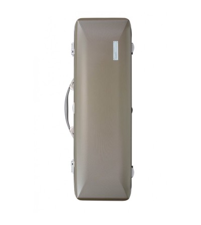 Estuche violín rectangular BAM Suprême Hightech SUP2018XL Champagne/Plata 4/4
