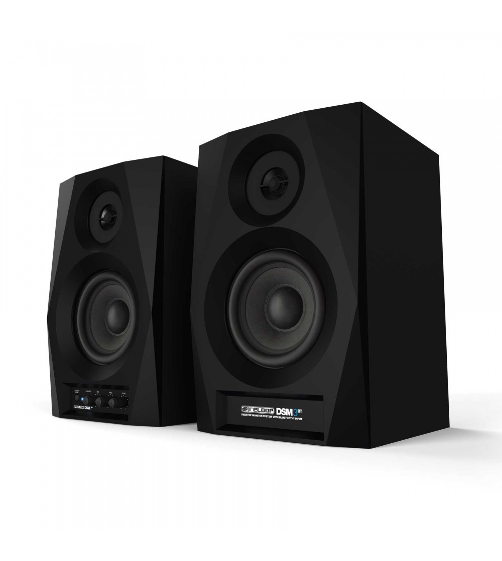 RELOOP Pareja de monitores de estudio activos DSM-3BT