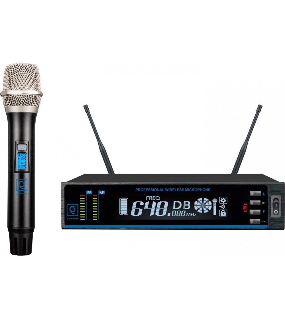 OQAN Sistema wireless: de mano QWM-1SH (SINGLE HANDHELD) 863-865 MHZ