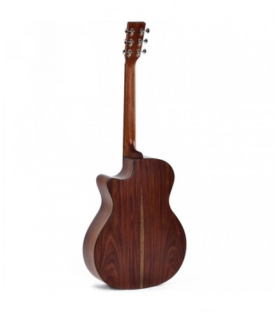 Guitarra electroacústica Sigma Crossroad SGPC-10E con funda SSC