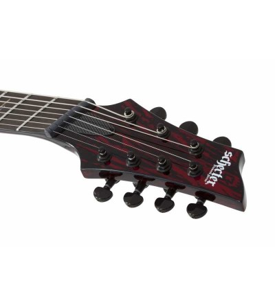 SCHECTER Guitarra eléctrica de +7 cuerdas C-7 MS SILVER M. BM. SCHECTER Guitarra eléctrica de +7 cuerdas C-7 MS SILVER M. BM.