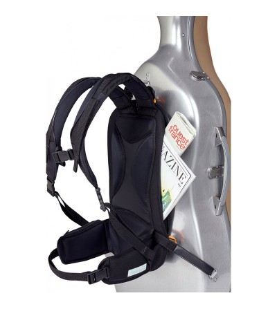 Mochila ergonómica 9036 Bam para estuche de cello con bolsa para partituras