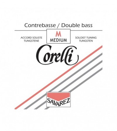 Corelli Solista tungsteno 360M Medium 4/4 Set de cuerdas contrabajo