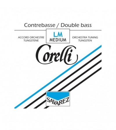 Corelli tungsteno 370M Medium 1/2 Set de cuerdas contrabajo