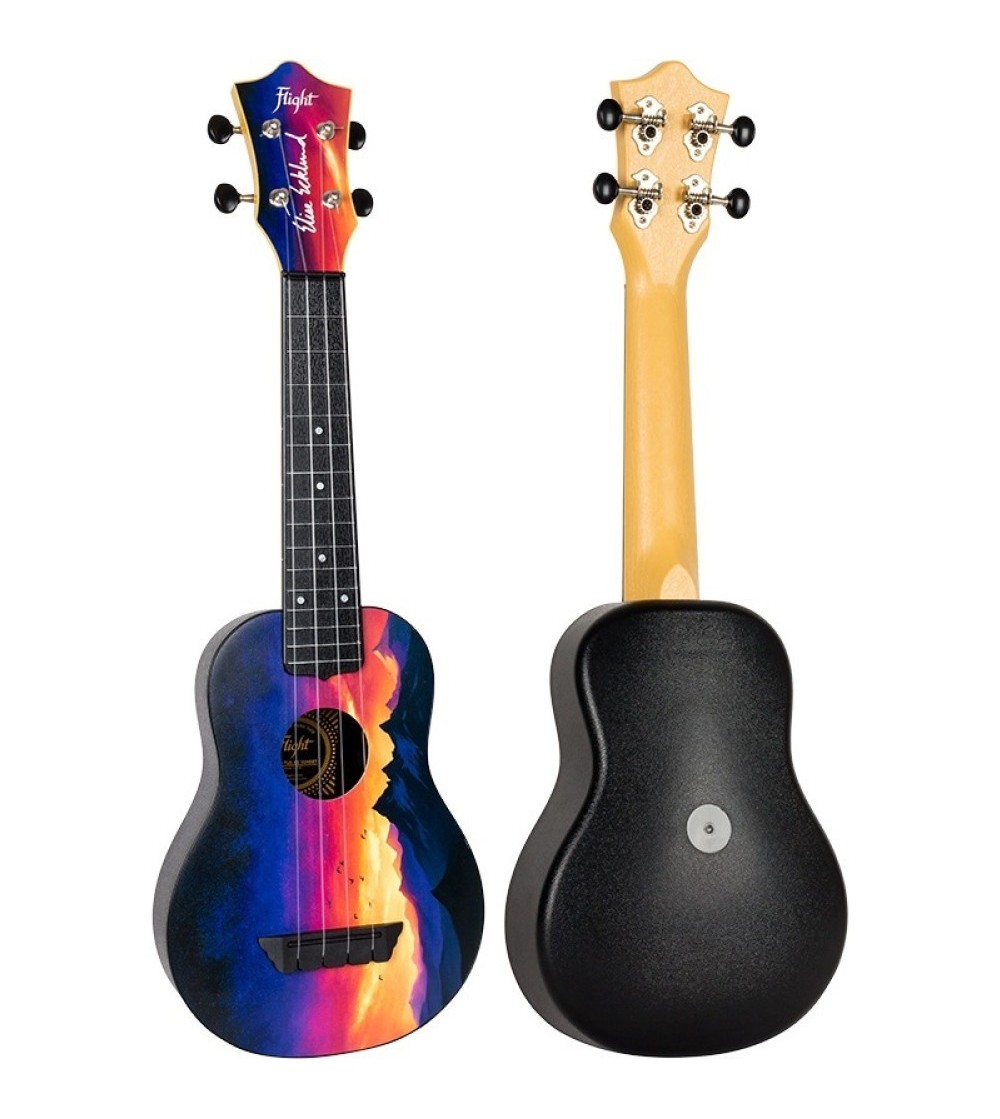 Ukelele Soprano Flight TUS-EE Travel Sunset Elise Ecklund Signature