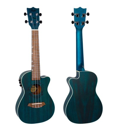 Ukelele Concert Flight DUC-380CEQ Gemstone Electroacustico Topaz