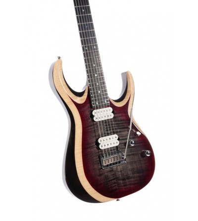 CORT Guitarra eléctrica st X700 DUALITY II LVB CON FUNDA