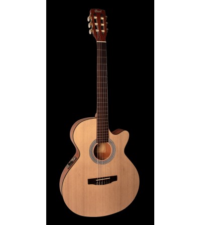 CORT Guitarra acustica cuerdas nylon con cutaway CEC1 OP