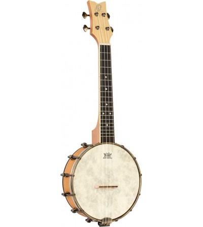 ORTEGA Ukelele especial con cuerpo de banjo OUBJE90-MA