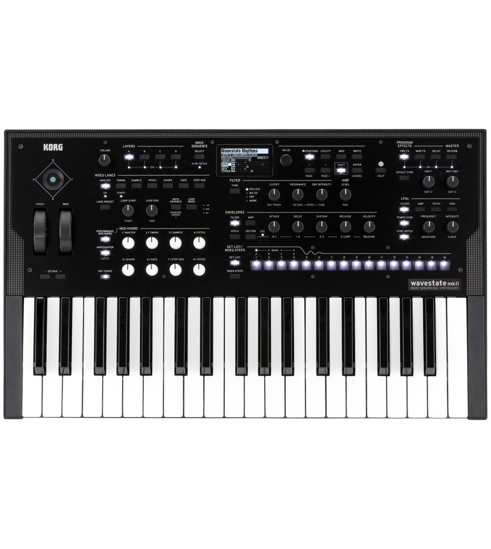 KORG Teclado sintetizador profesional WAVESTATE MK II