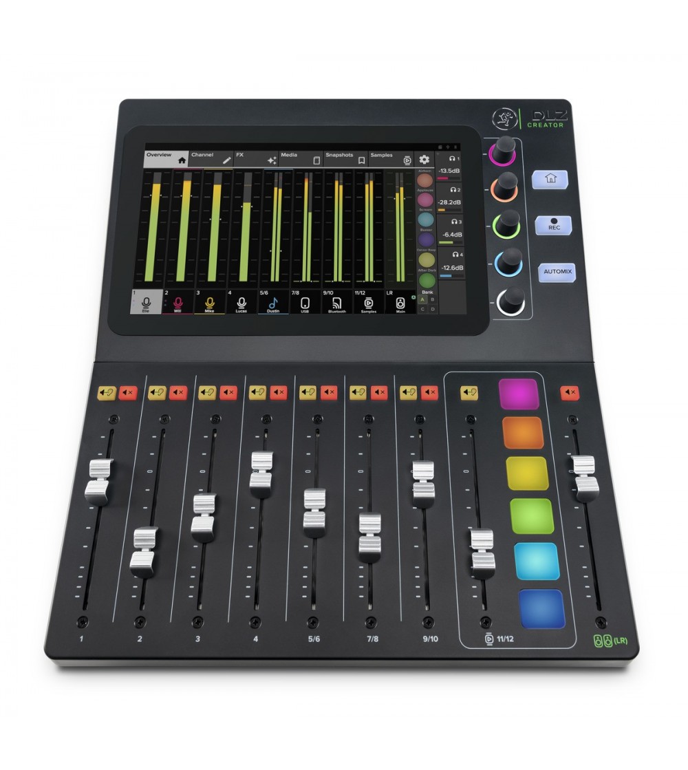 MACKIE Mesa para streaming DLZ CREATOR