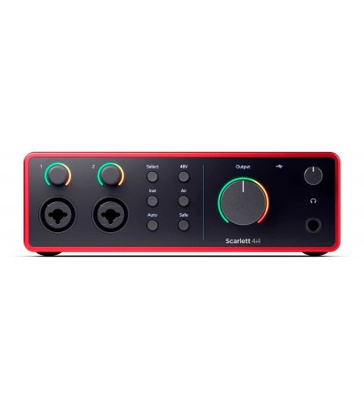 FOCUSRITE Interface de audio usb SCARLETT 4I4 4TH GEN