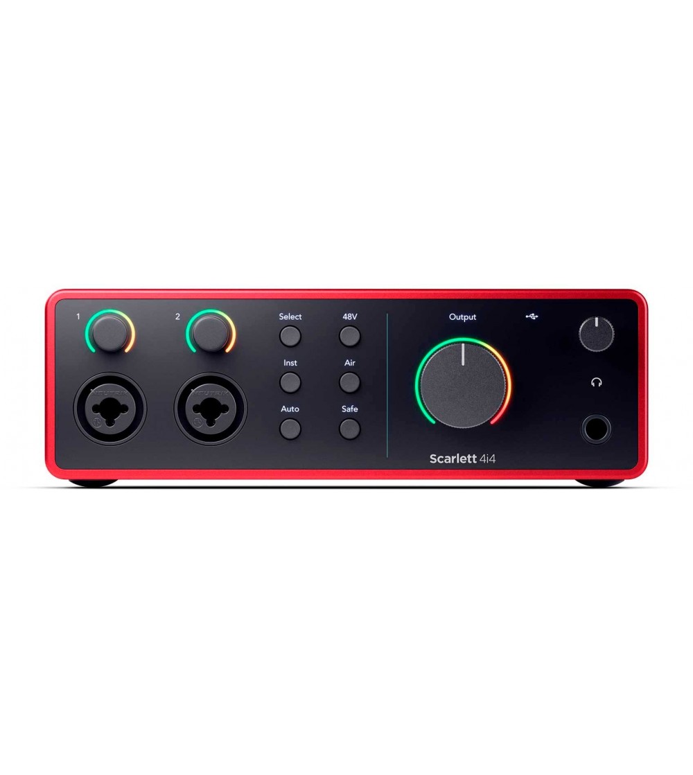 FOCUSRITE Interface de audio usb SCARLETT 4I4 4TH GEN