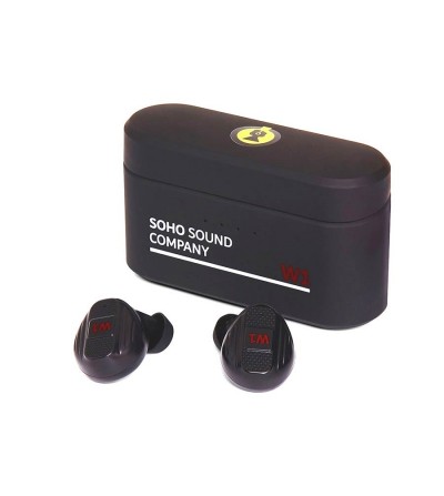 Auriculares Bluetooth Soho Sound W1/BK Negros