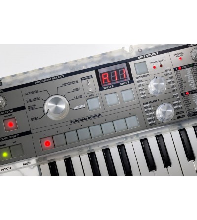 KORG Teclado sintetizador profesional MICROKORG CRYSTAL