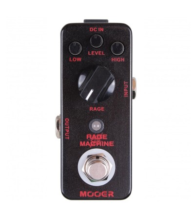 MOOER Pedal de distorsion RAGE MACHINE METAL DISTORTION