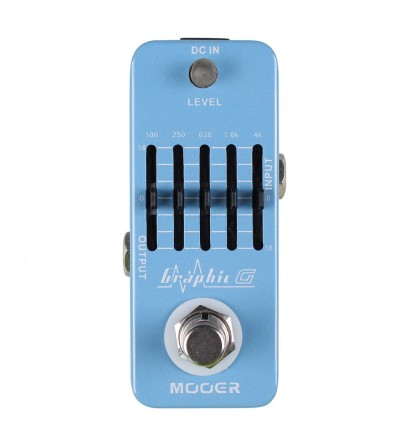 MOOER Pedal de eq GRAPHIC G 5 BAND GUITAR EQ