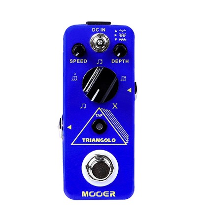 MOOER Pedal de tremolo TRIANGOLO TREMOLO DIGITAL