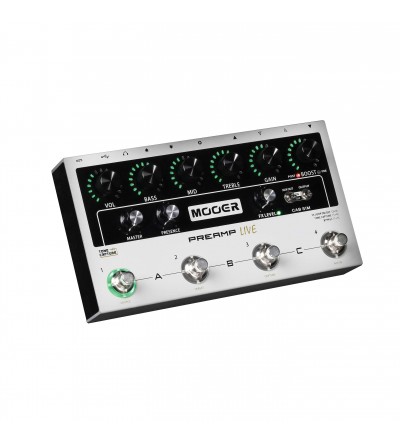 MOOER Pedal preamp PREAMP LIVE