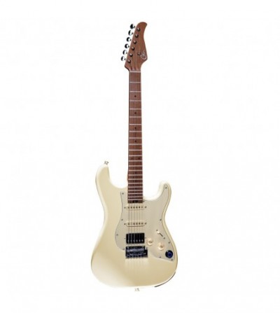 MOOER Guitarra electrica con usb/midi integrado GTRS S801 WHITE