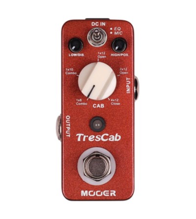 MOOER Pedal de overdrive TRESCAB