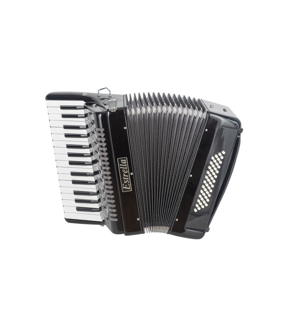 ACORDEÓN ESTRELLA 30/48 NEGRO E48BK
