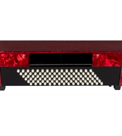 ACORDEÓN ESTRELLA 37/96 ROJO E96RD