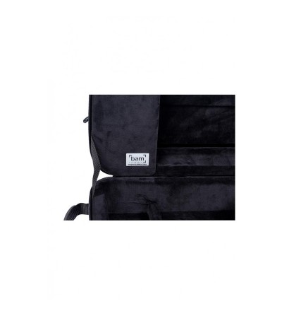 Estuche violín Bam PEAK2003SN Peak Performance rectangular 3/4-1/2 gris-negro 3/4