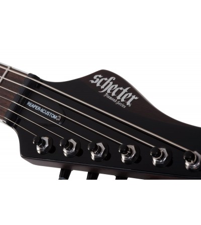 SCHECTER Guitarra eléctrica st REAPER-6 CUSTOM G.BLK