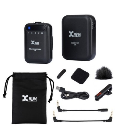 XVIVE Sistema wireless: lavalier (solapa) U6 - PARA CÁMARAS