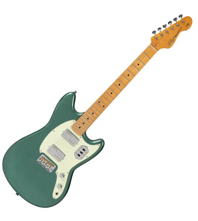 Vintage VRCT55MG REVO Series Colt HH Twin Hardtail Metallic Sherwood Green