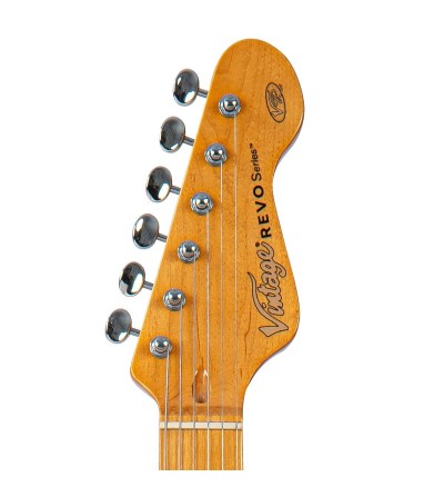 Vintage VRCT55MG REVO Series Colt HH Twin Hardtail Metallic Sherwood Green