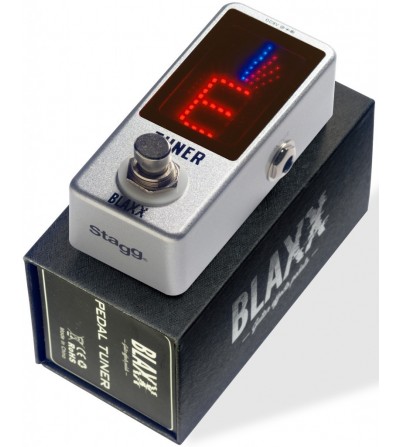 Stagg Blaxx BX-TUNER pedal afinador guitarra y bajo