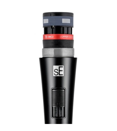 SE ELECTRONICS Micrófono dinámico de mano V2 SWITCH CON CABLE XLR 5M