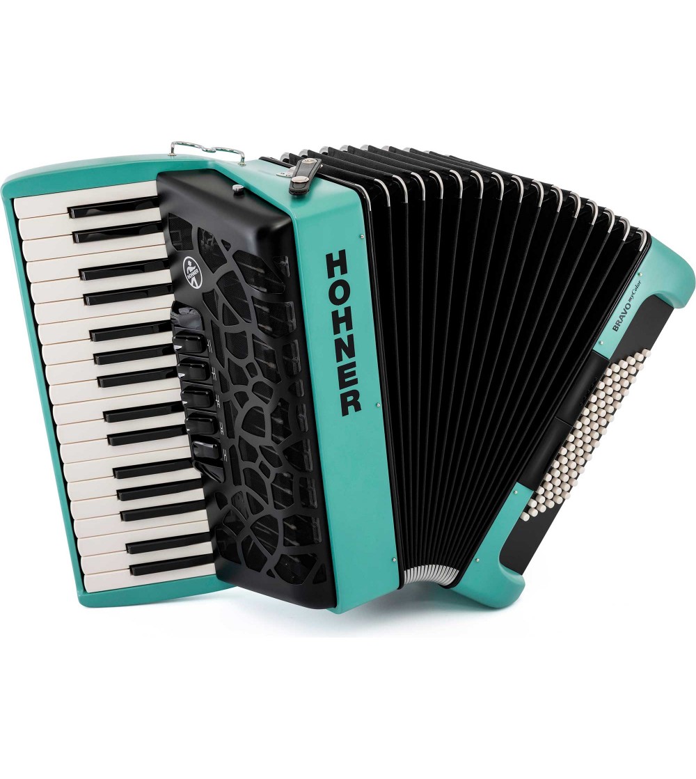 HOHNER Acordeon de piano cromatico BRAVO MYCOLOR III 72 WIND (RAL D2-190 60 25)