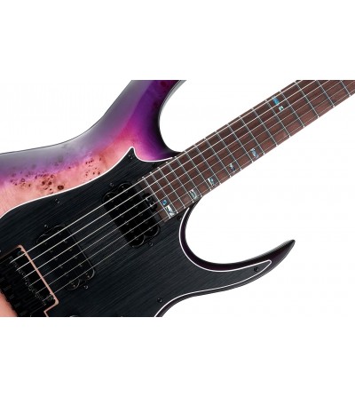 MOOER Guitarra electrica con usb/midi integrado GTRS M810 PURPLE BURST