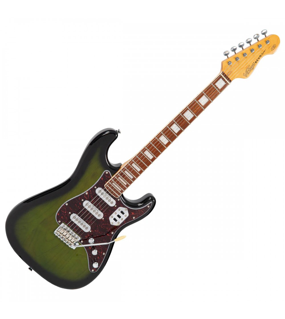 Vintage VRX6GB REVO Series Deluxe. Greenburst