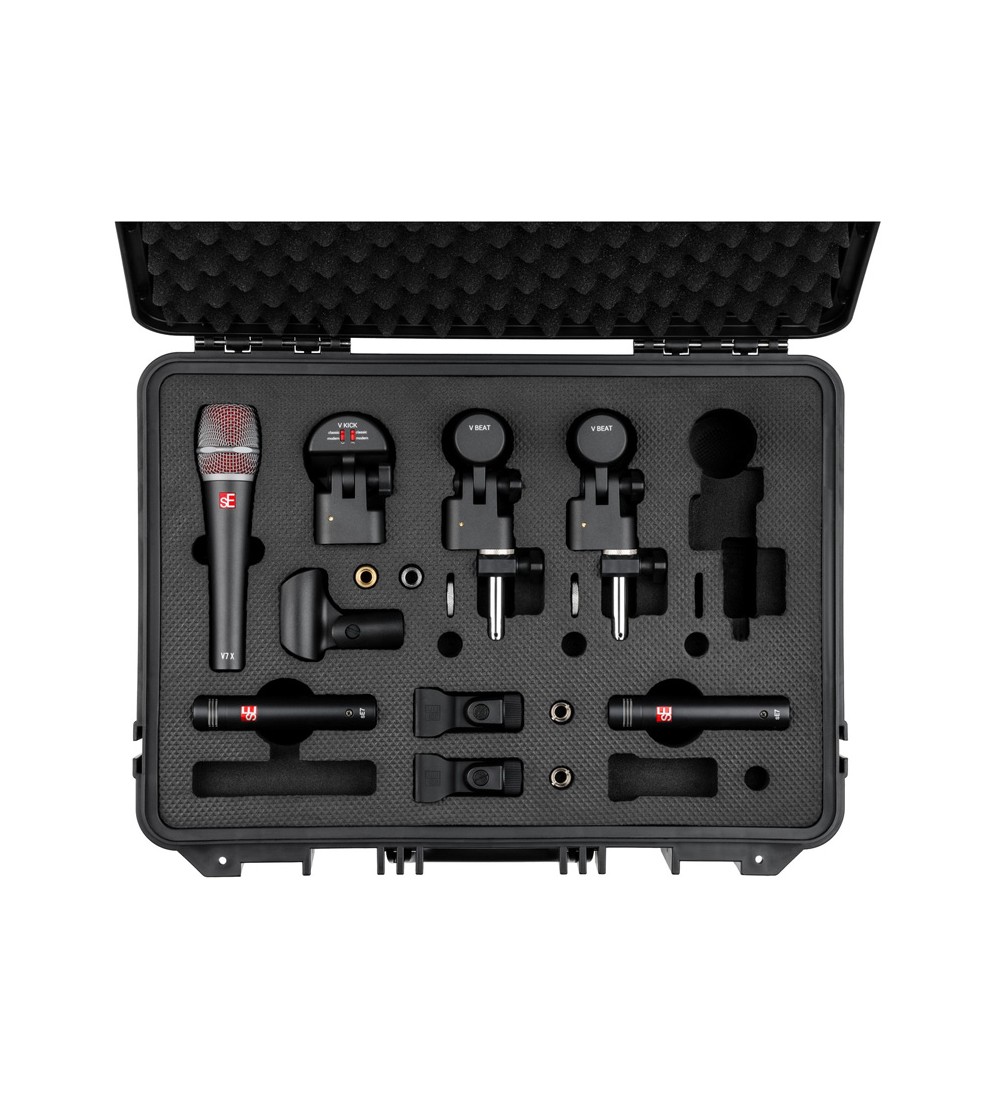 SE ELECTRONICS Set de micrófonos de batería V-PACK CLUB STANDARD.