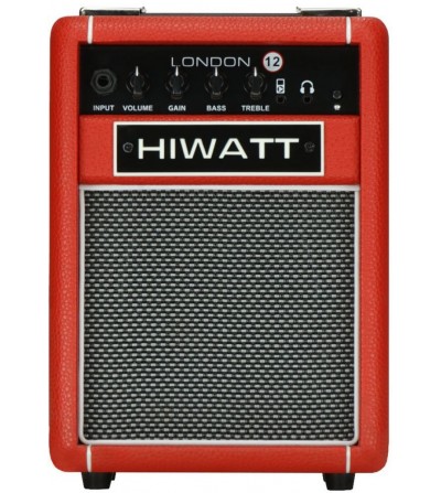 Amplificador Combo para Guitarra Hiwatt London 12 C Rojo 12W 1x6,5" Bluetooth