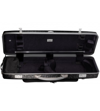 Estuche violín Bam ROC2018XLS Rocks Hightech rectangular Black Negro
