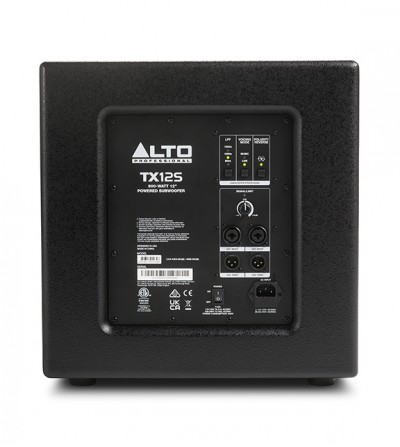 ALTO TX12S
Subgrave autoamplificado de 12", 900W, con DSP