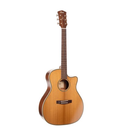 CORT Guitarra electroacustica de 6 cuerdas con cutaway ESSENCE-GA4 NSG