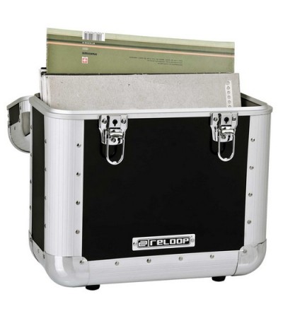 RELOOP Estuche para vinilos 60 RECORD CASE BLACK